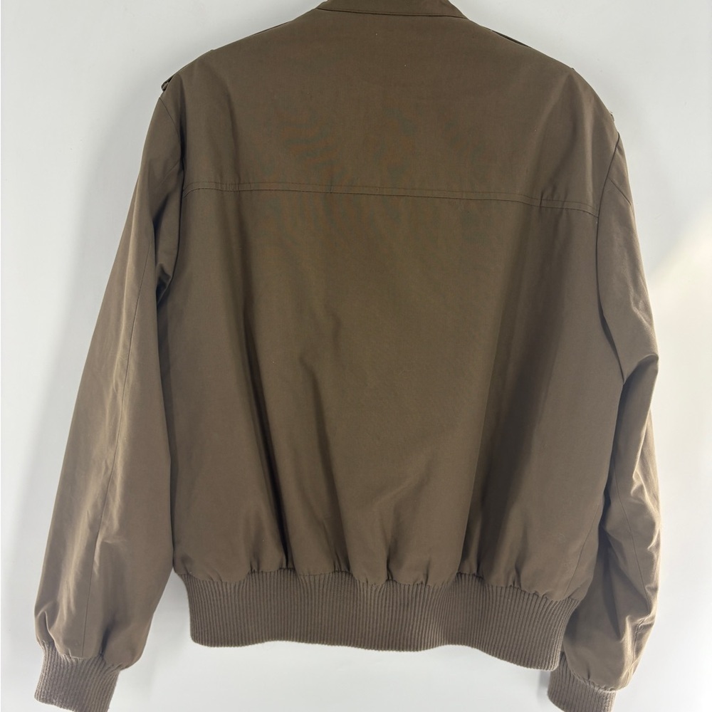 Haggar Men's Tan/Brown Military Jacket - Picture 7 of 12